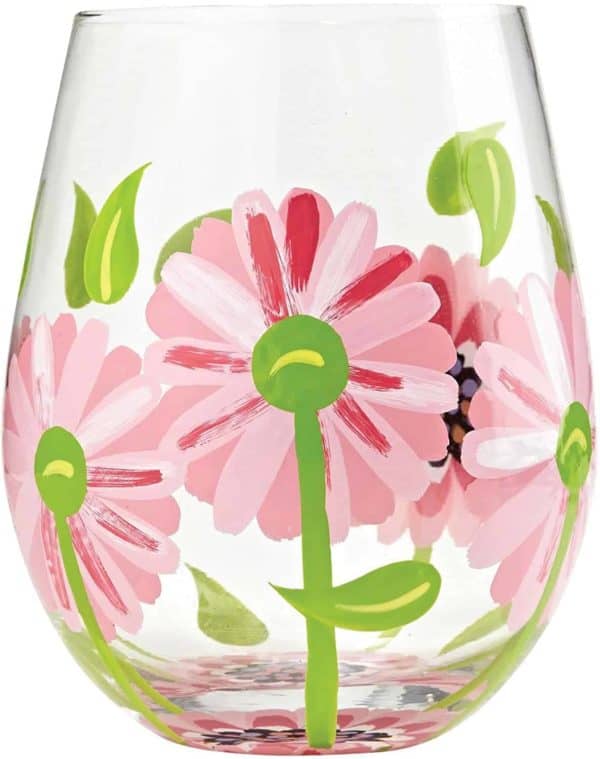 Hand-painted Wine Glass