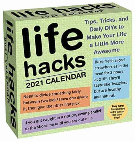 Life Hacks Desk Calendar