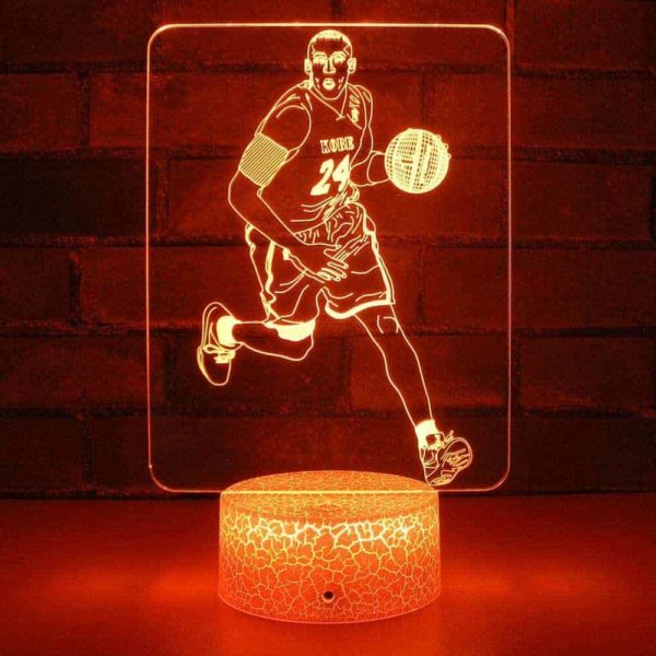 Kobe Bryant Basketball Table Lamp