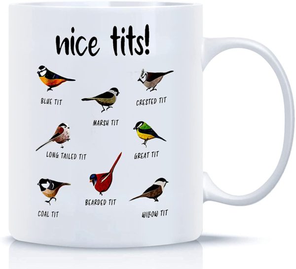 Nice Tits Bird Mug