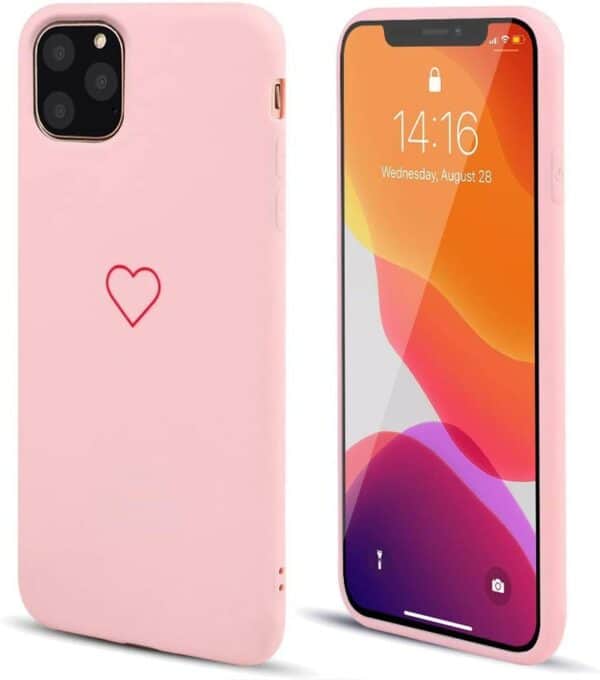 Cute Love-Heart Shape iPhone Case