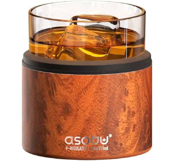 Whiskey Glass With Insulated Sleeve