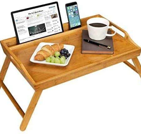 Bed Tray with Phone Holder