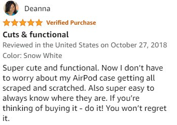 Case for Airpods Review
