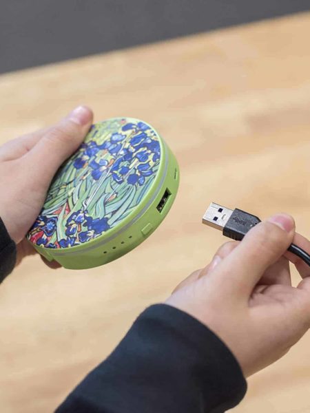 Compact Mirror Phone Charger