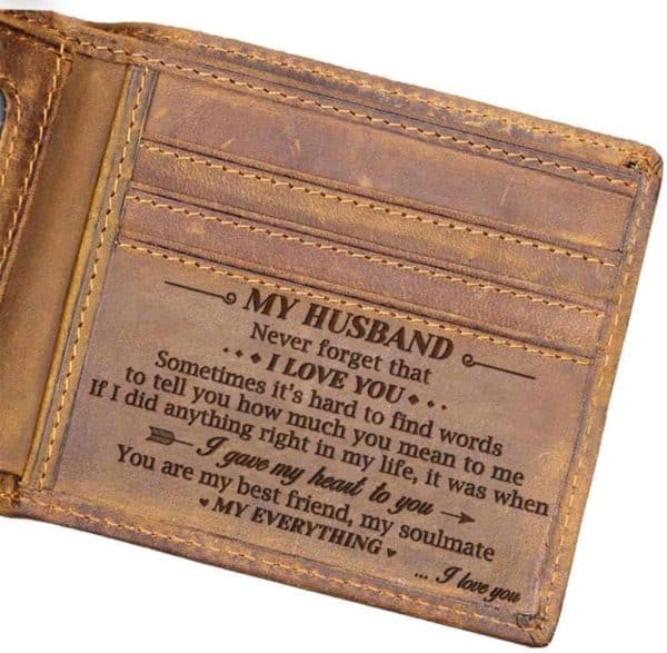 Engraved Bifold Wallet