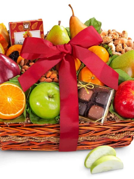 Fruit and Gourmet Basket Gift