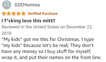Funny Oven Mitt Review