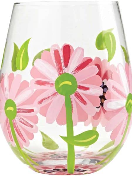 Hand-painted Wine Glass