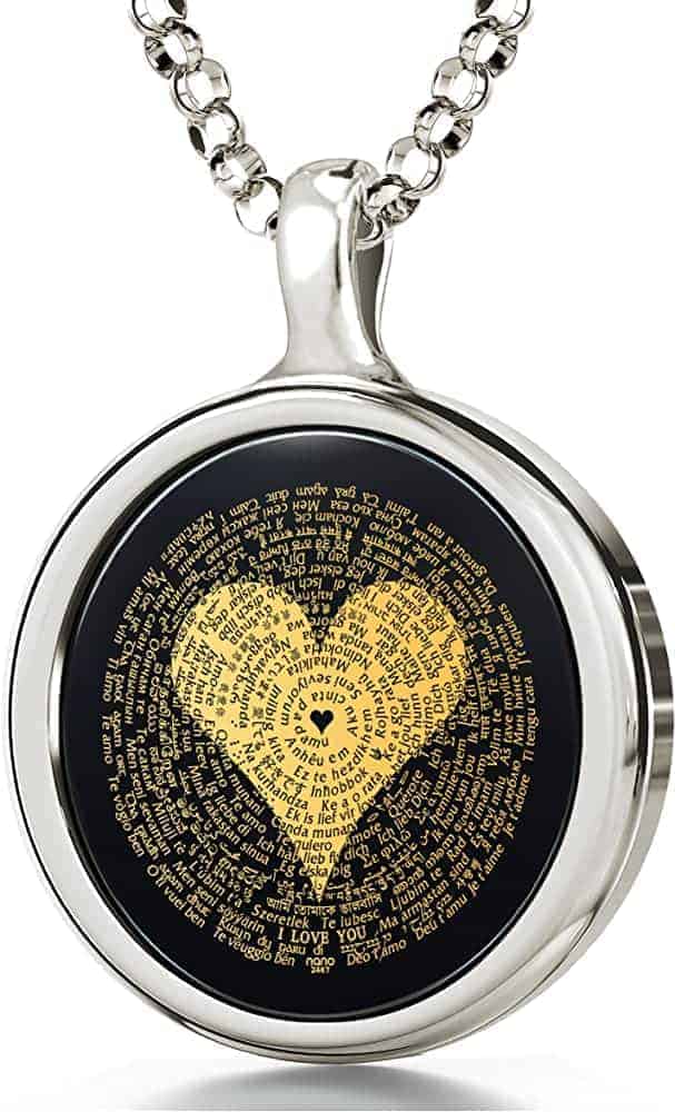 I Love You in 120 Languages Necklace