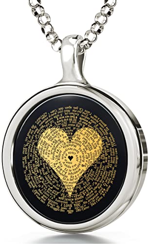 I Love You Necklace In 120 Languages