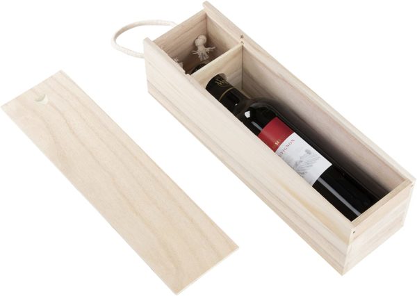 Juvale Wooden Wine Box