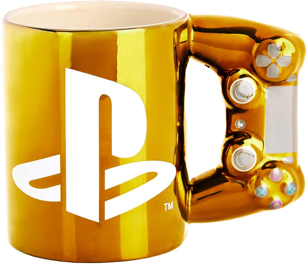Playstation Gold Controller Coffee Mug