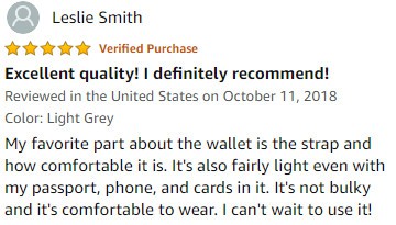 Travel Wallet Review