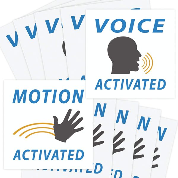 Voice Activated Prank Stickers