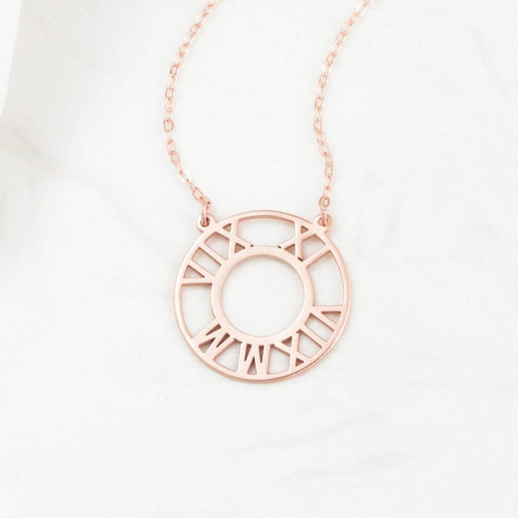 Anniversary Date Necklace
