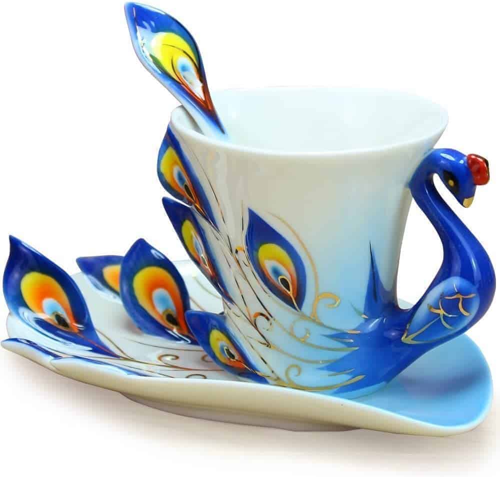 Custom Design Porcelain Tea Cup