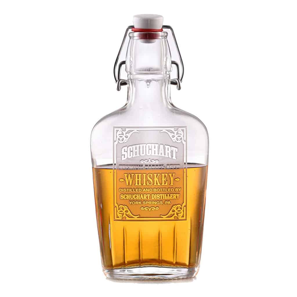Engraved Whiskey Bottle