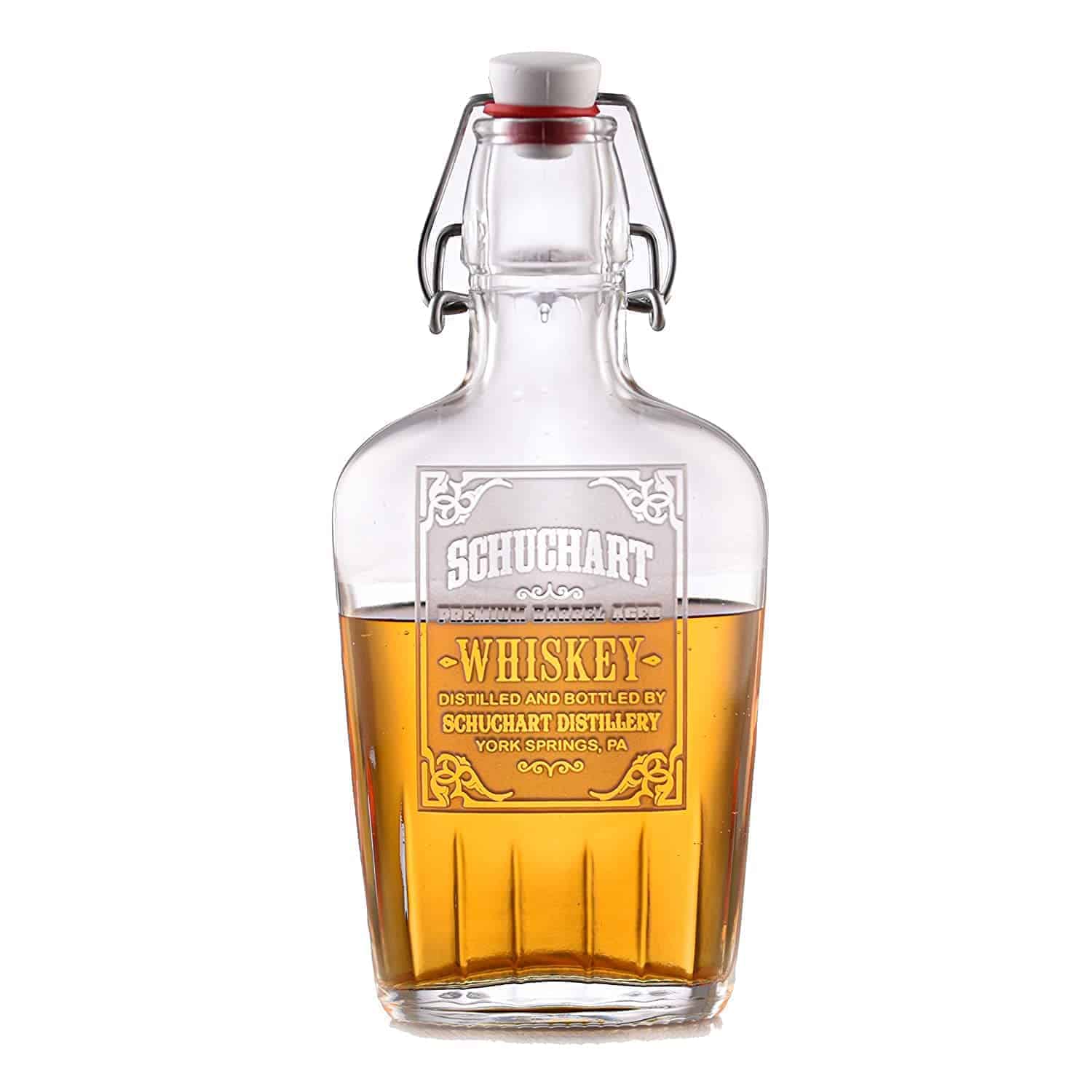 Engraved Whiskey Bottle