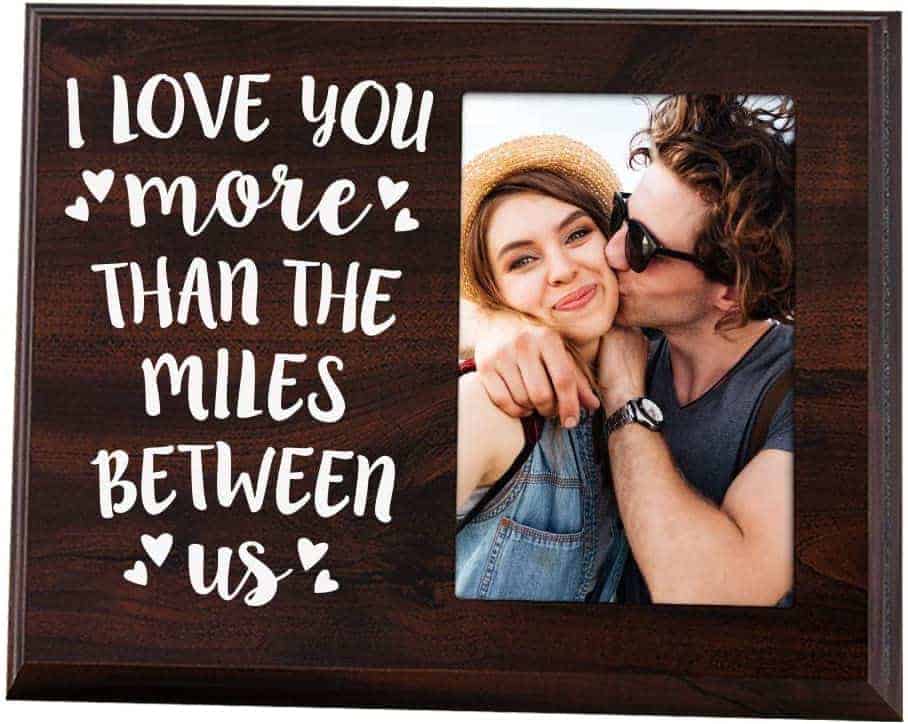 Going Away Couples Picture Frame