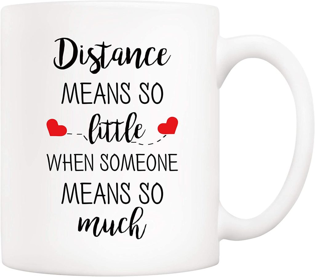 Long Distance Couples Coffee Mug