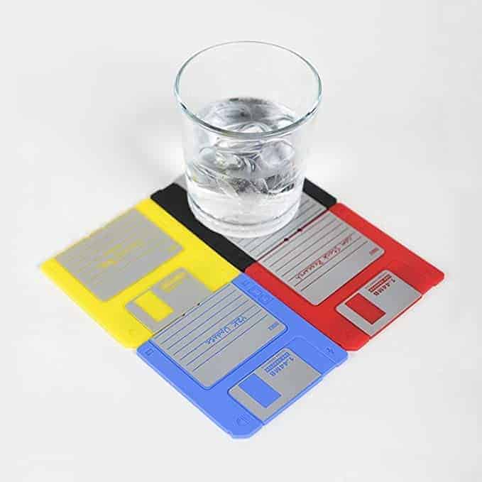 Retro Floppy Disk Coasters