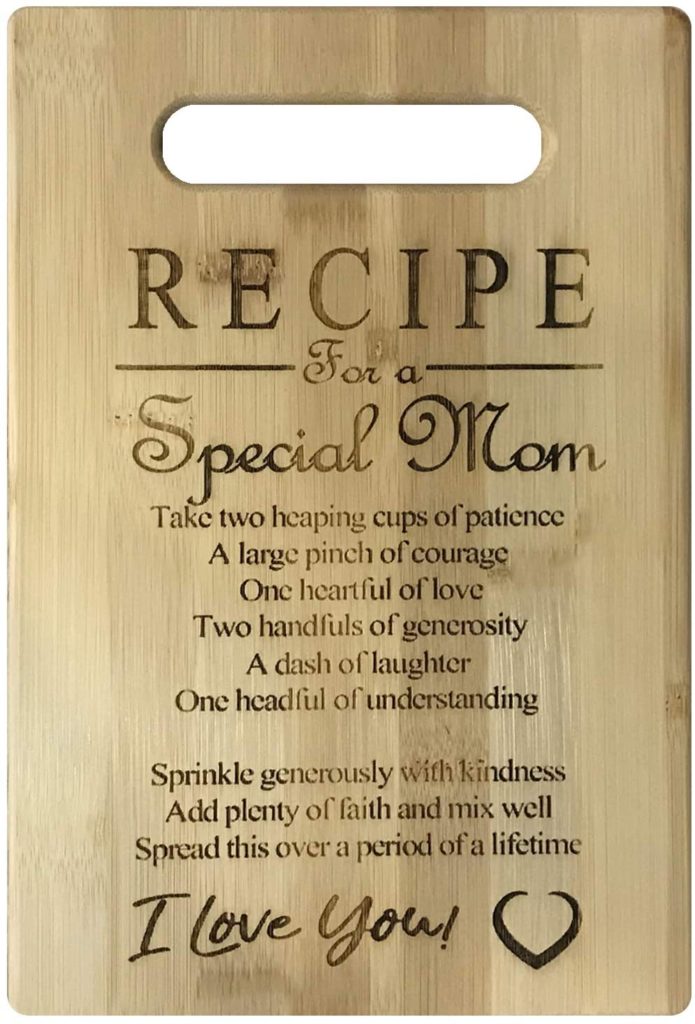 Special Mom Bamboo Cutting Board