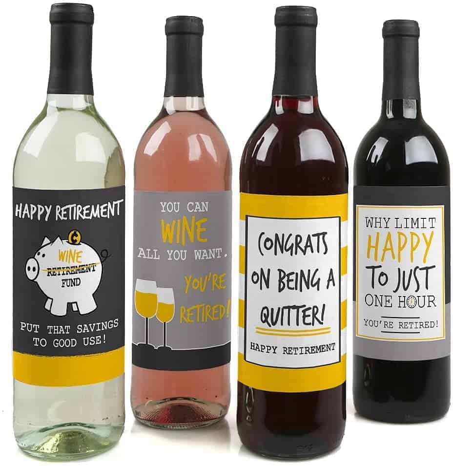 Wine Bottle Label Stickers