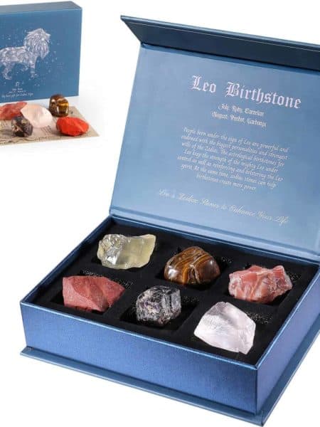 Natural Healing Crystals with Horoscope Box Set