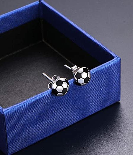 Soccer Earrings