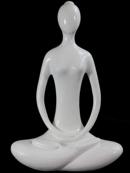 Yoga Lotus Pose Statue