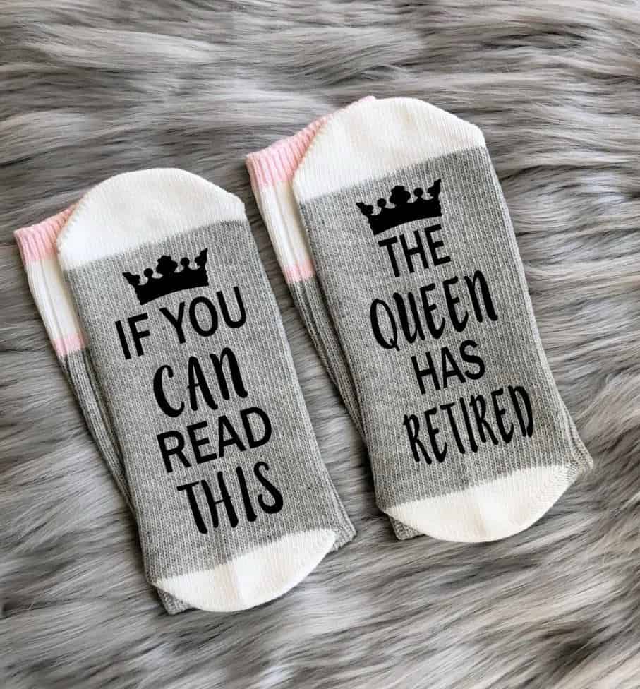 Queen Has Retired Socks