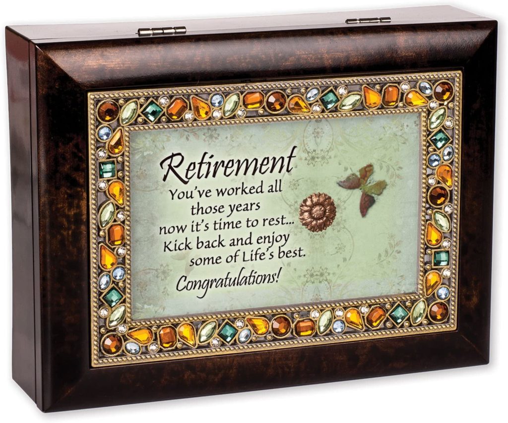 Retirement Jewelry Music Box