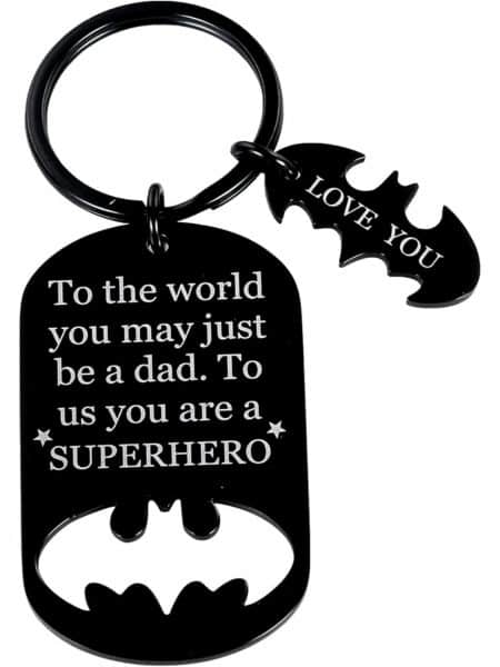 Fathers Day Keychain From Daughter