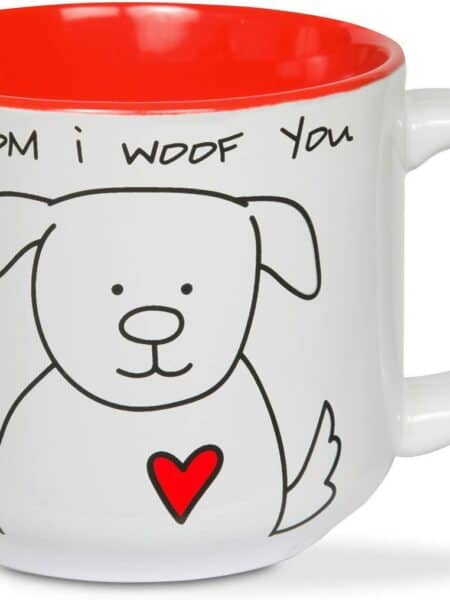 I Woof You Ceramic Coffee Mug