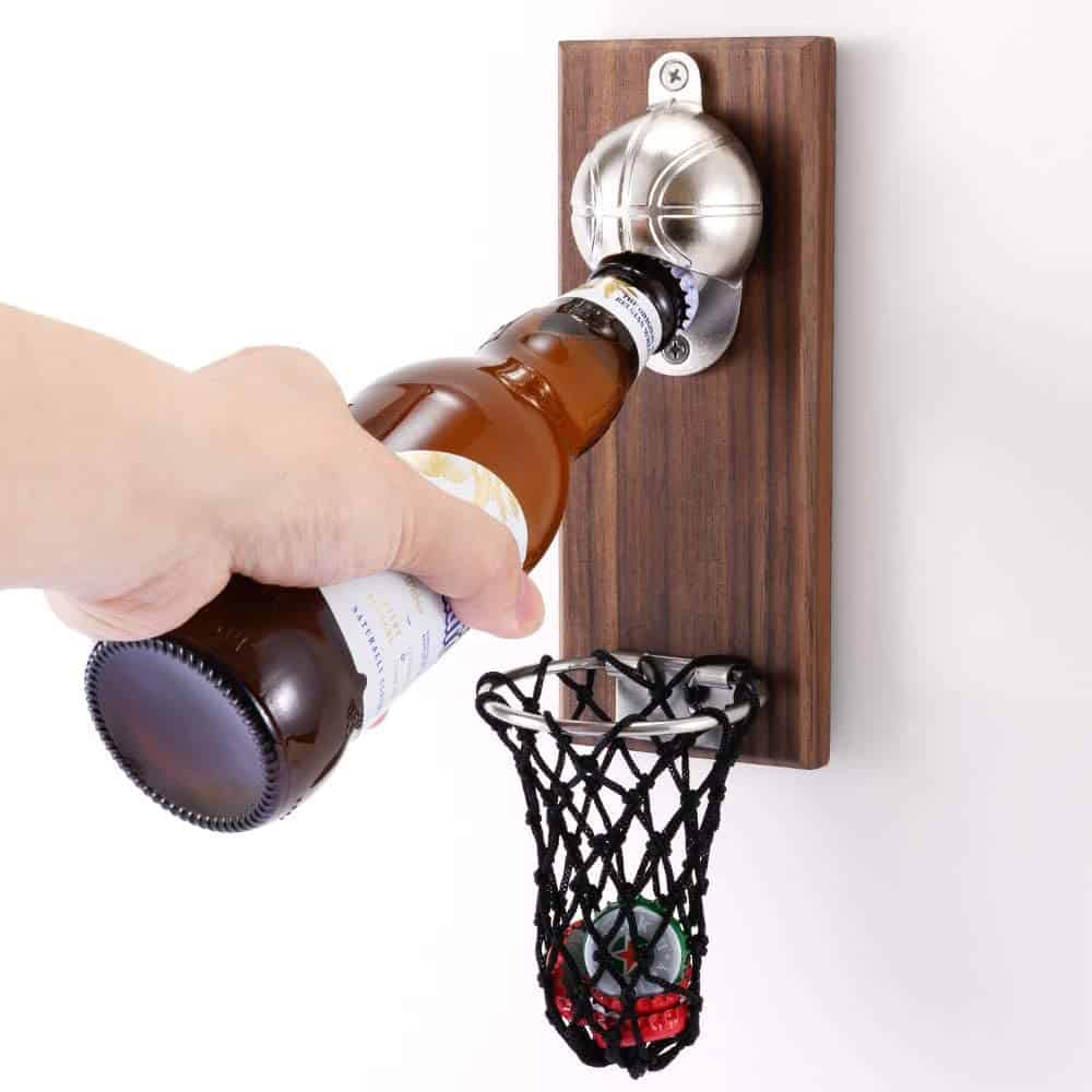 Magnetic Basketball Bottle Opener