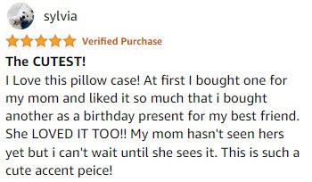 Personalized Pillow Review
