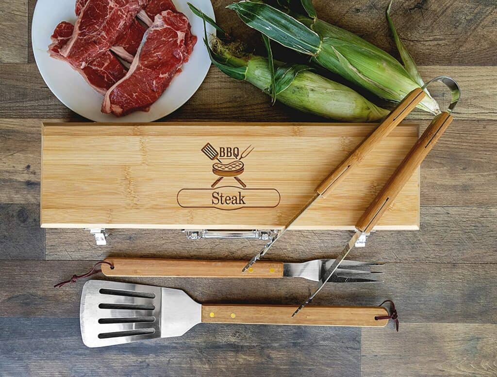Personalized Grill Set for Men