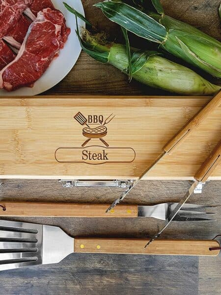 Personalized Grill Set for Men