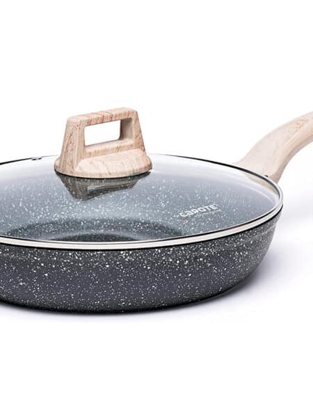 Nonstick Frying Pan With Glass Lid