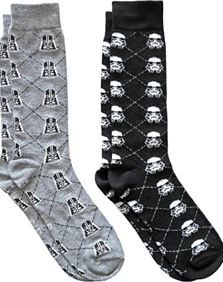 Darth Vader and Stormtrooper Socks