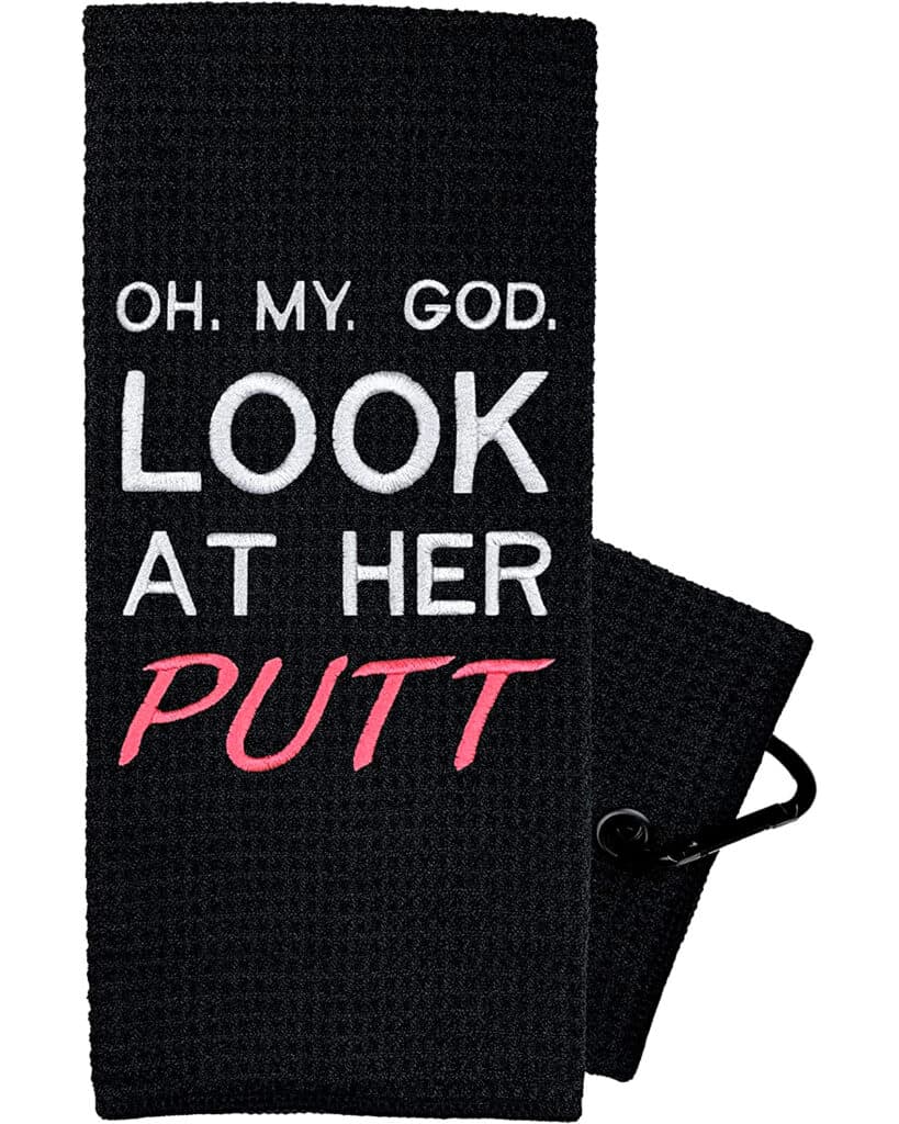 Funny Golf Towel for Women