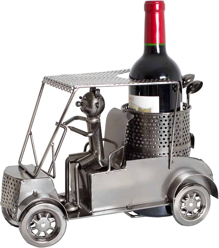 Golf Cart Wine Bottle Holder