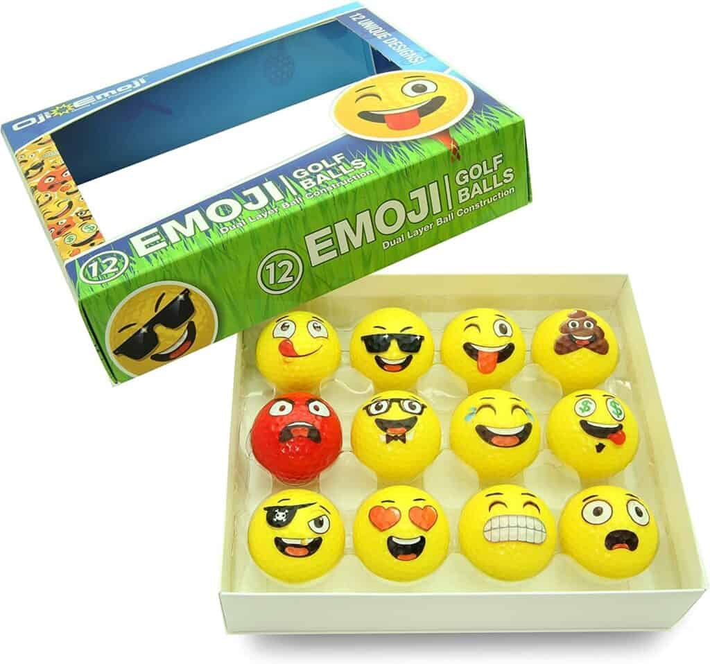 Premium Emoji Golf Balls