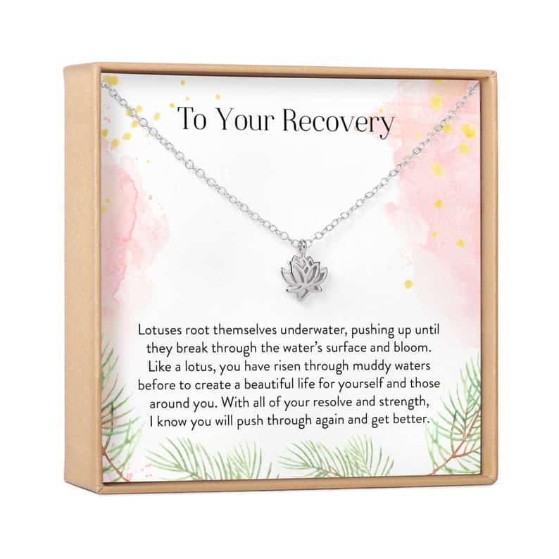 Recovery Lotus Necklace