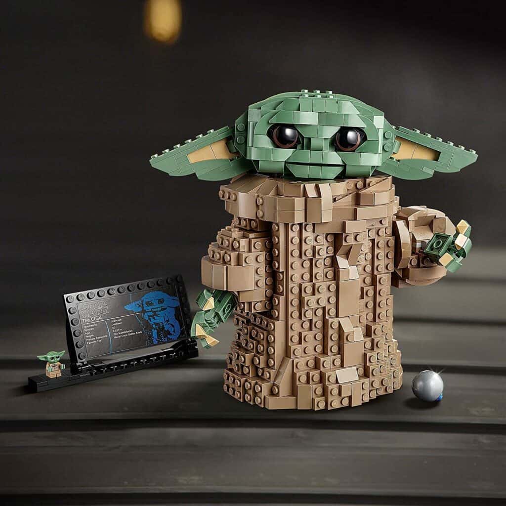 The Child Baby Yoda Lego Figure