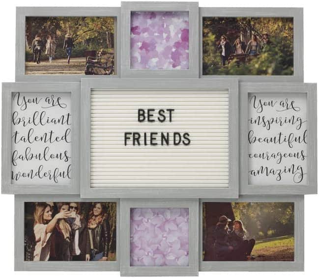 Customizable Letterboard Collage Frame
