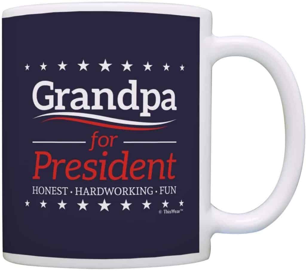 Grandpa for President Coffee Mug
