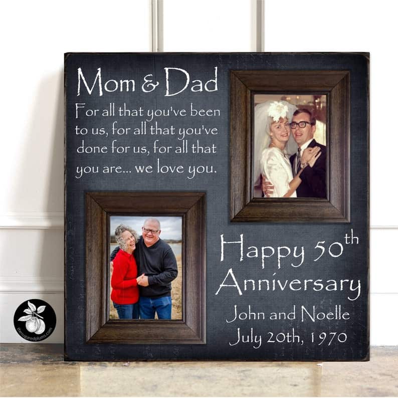 Then and Now Picture Frame