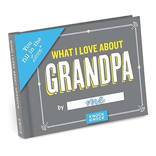 What I Love about Grandpa Journal